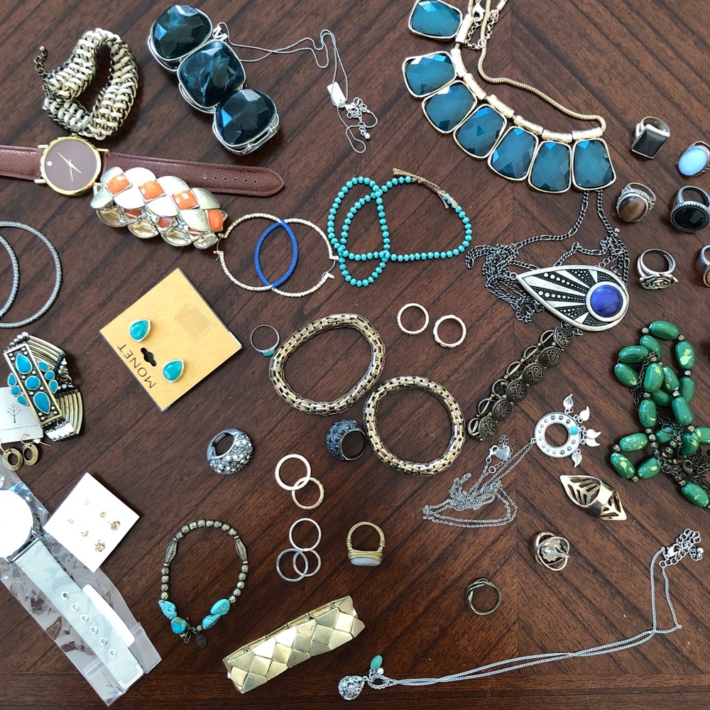 5 Piece Jewelry Bags